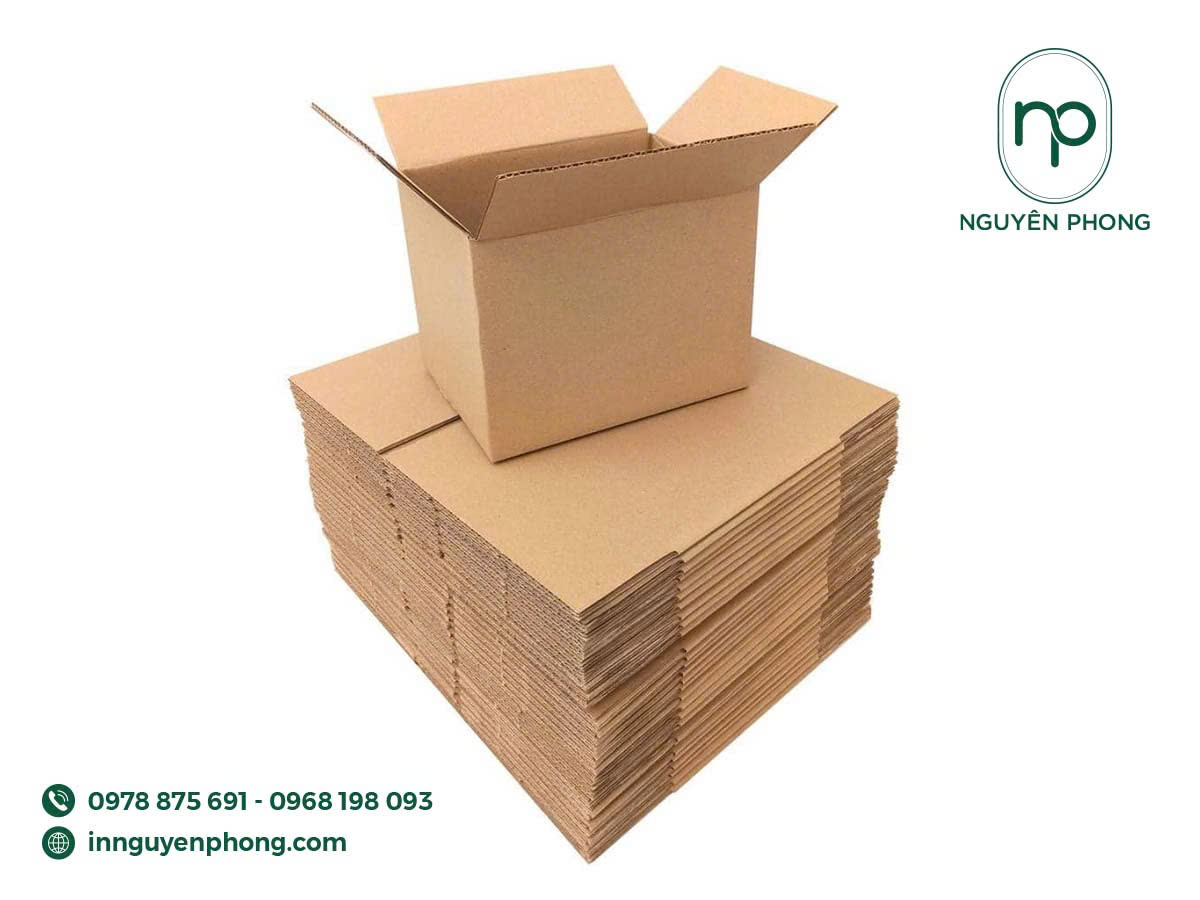 Mẫu thùng carton 5 lớp giá rẻ 